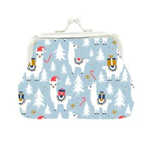 Women's Trendy Alpaca Animal Iron Jewelry Coin Purses