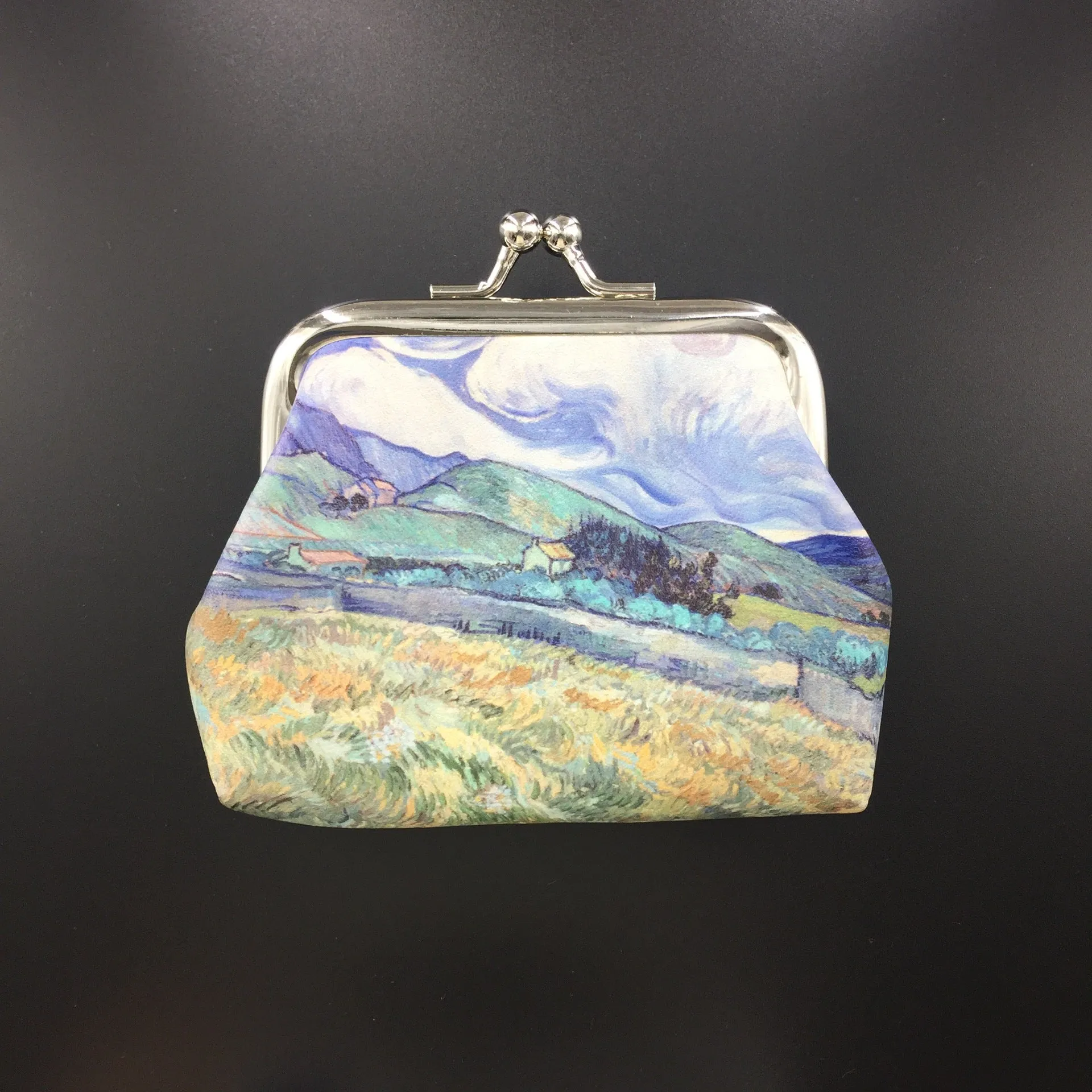 Women's Vincent Van Oil Painting Souvenir Coin Purses