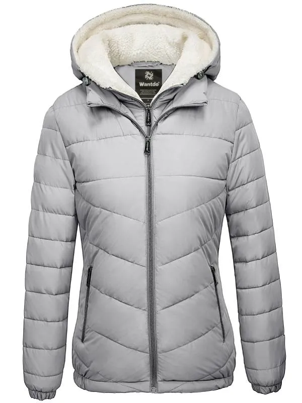 Women's Winter Coats Hooded Windproof Puffer Jacket