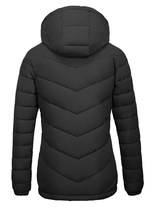 Women's Winter Coats Hooded Windproof Puffer Jacket