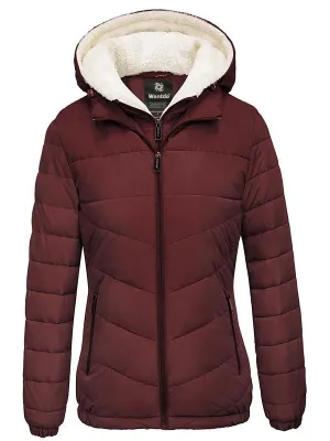 Women's Winter Coats Hooded Windproof Puffer Jacket