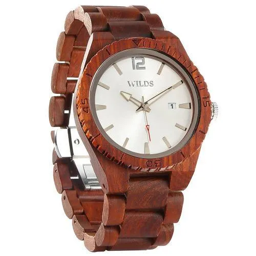 Women's Wood Watch Natural Maple & Rosewood