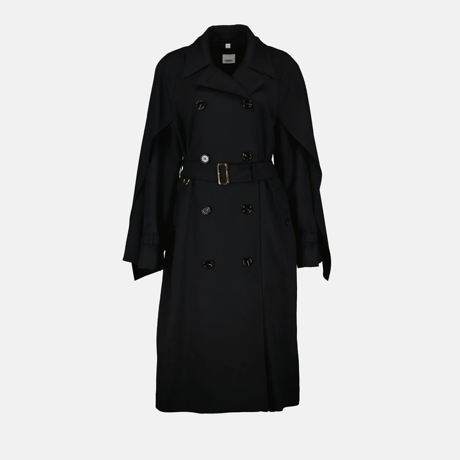 Wool-Blend Trench Coat