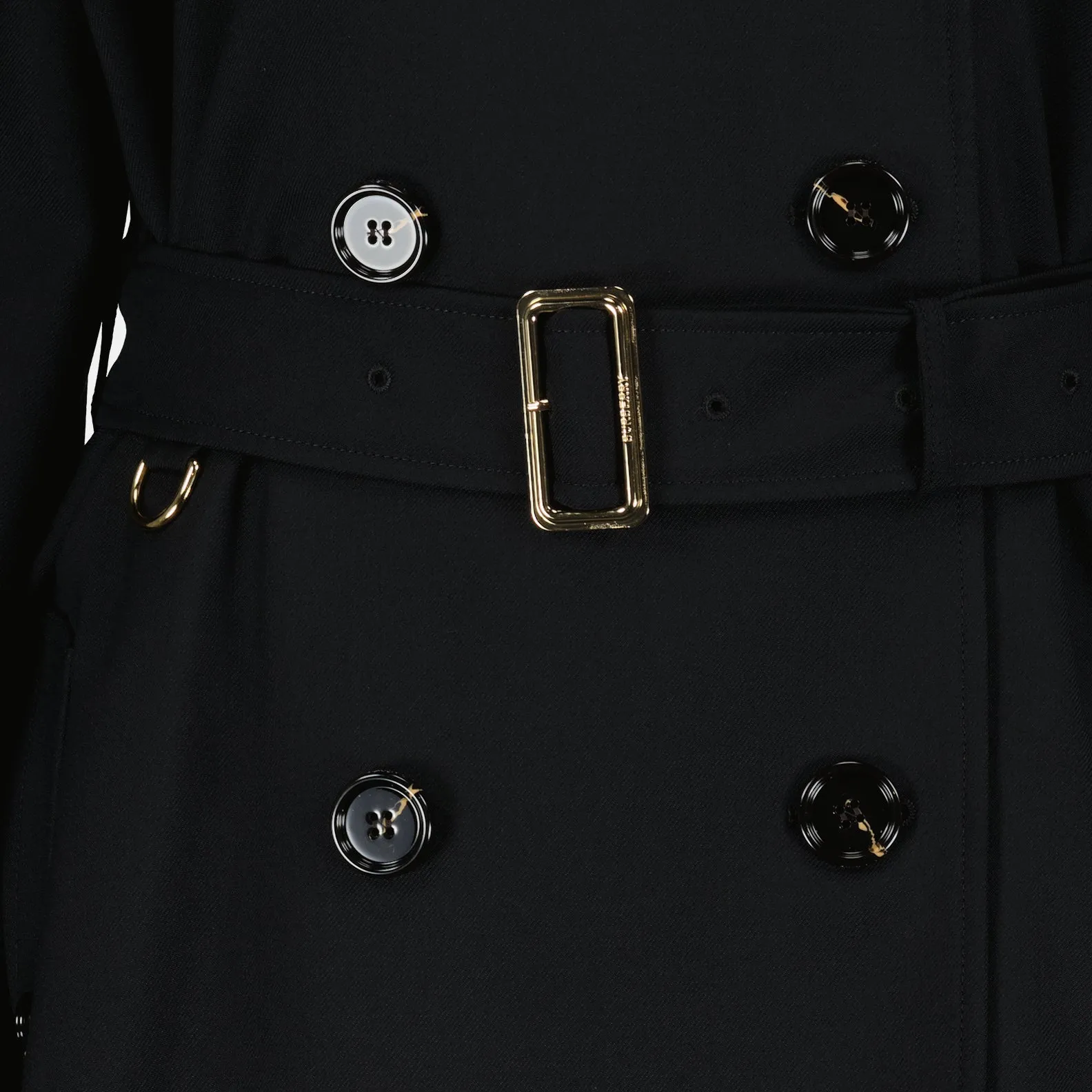 Wool-Blend Trench Coat
