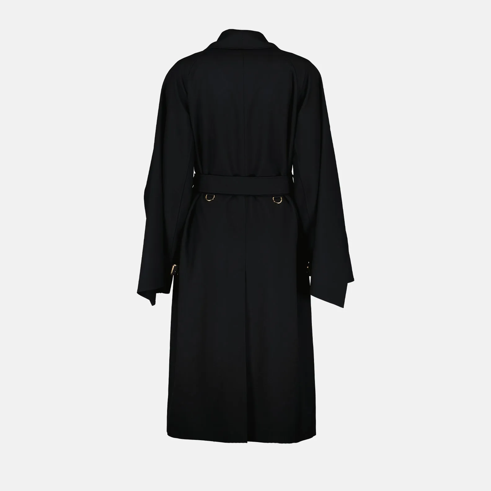 Wool-Blend Trench Coat