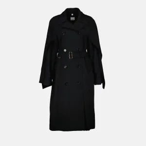 Wool-Blend Trench Coat