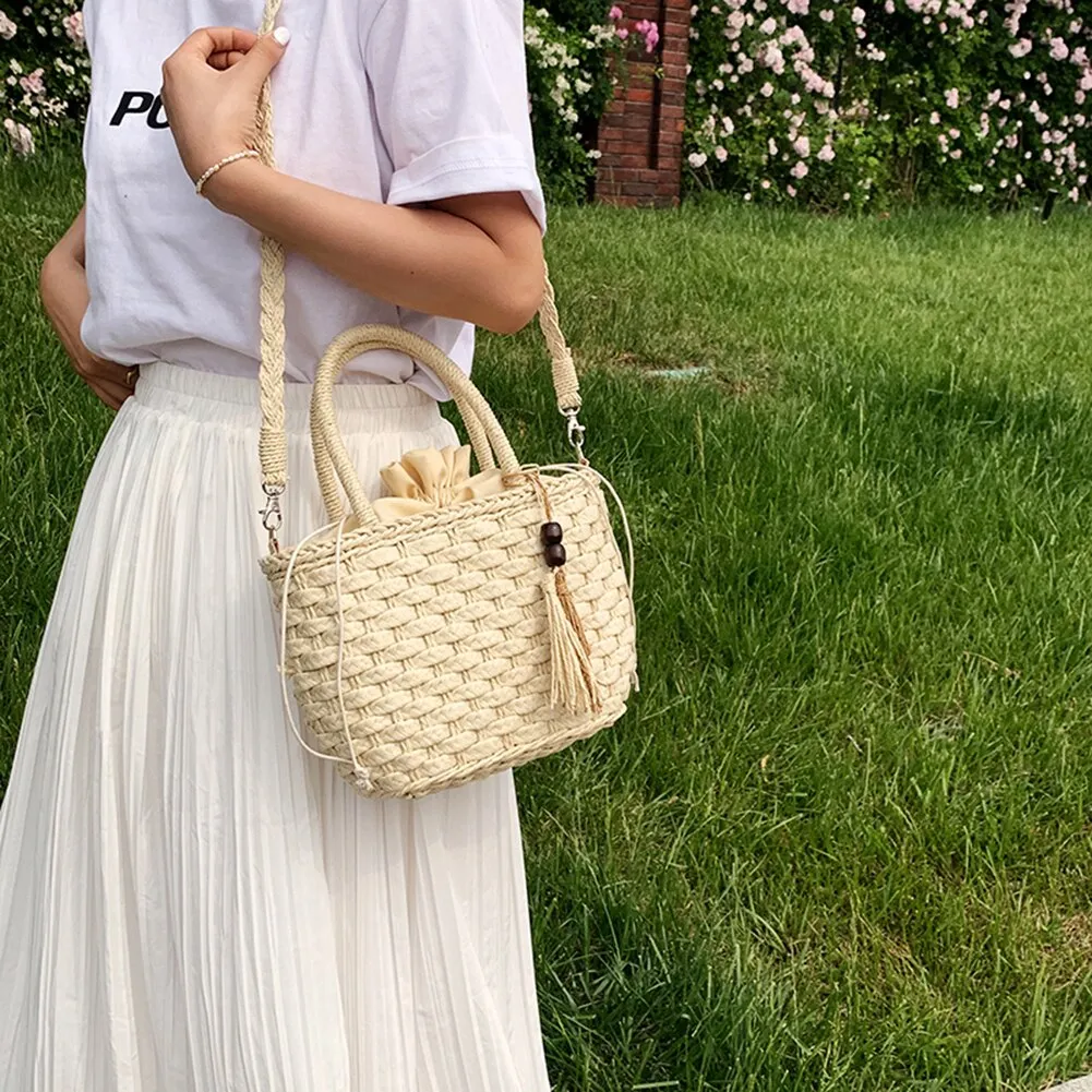 Woven Leather Bag