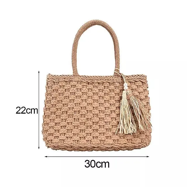 Woven Leather Bag