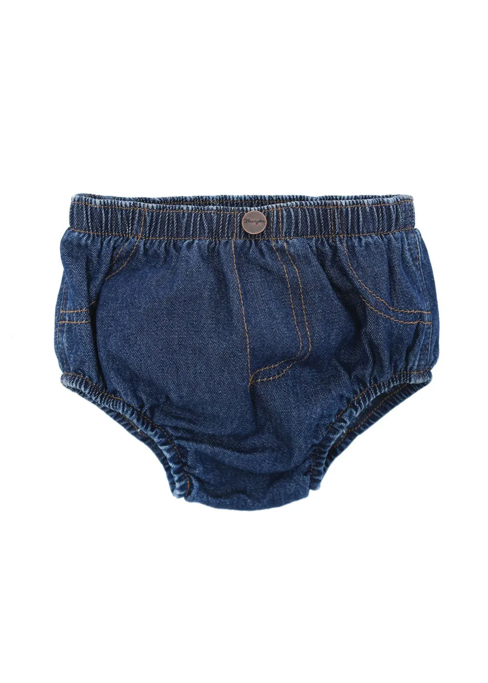 Wrangler Infant Diaper Cover Washed Indigo