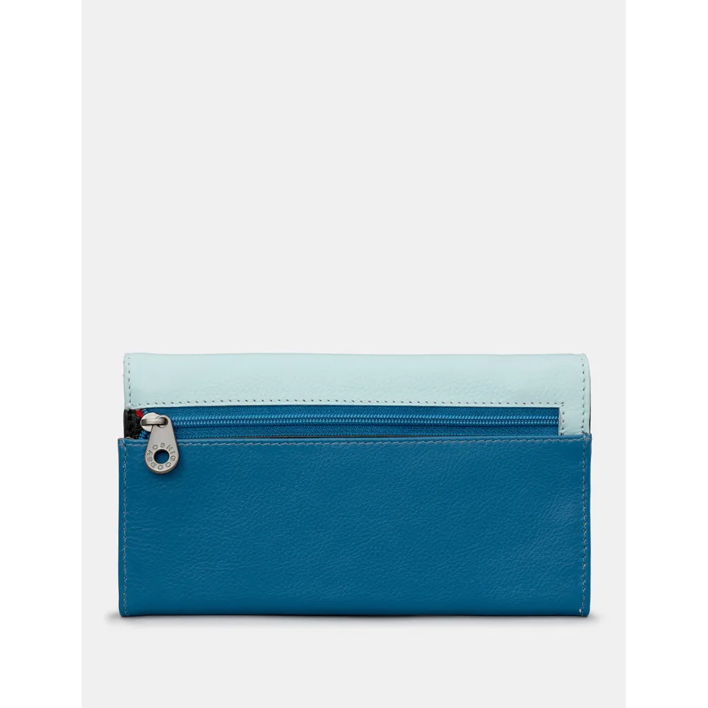 Yoshi Party Dogs Flap Over Leather Matinee Purse