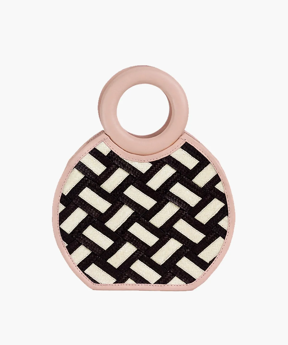 Zenú Braid in Raffia and Leather