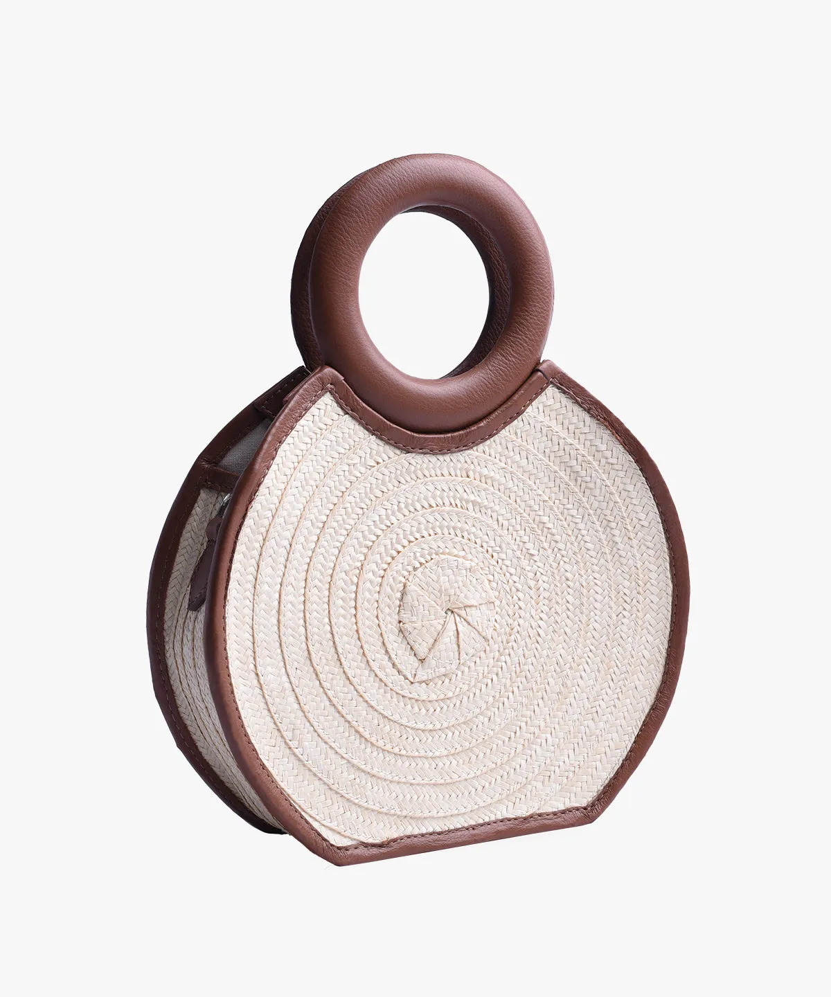 Zenú in Raffia and Leather