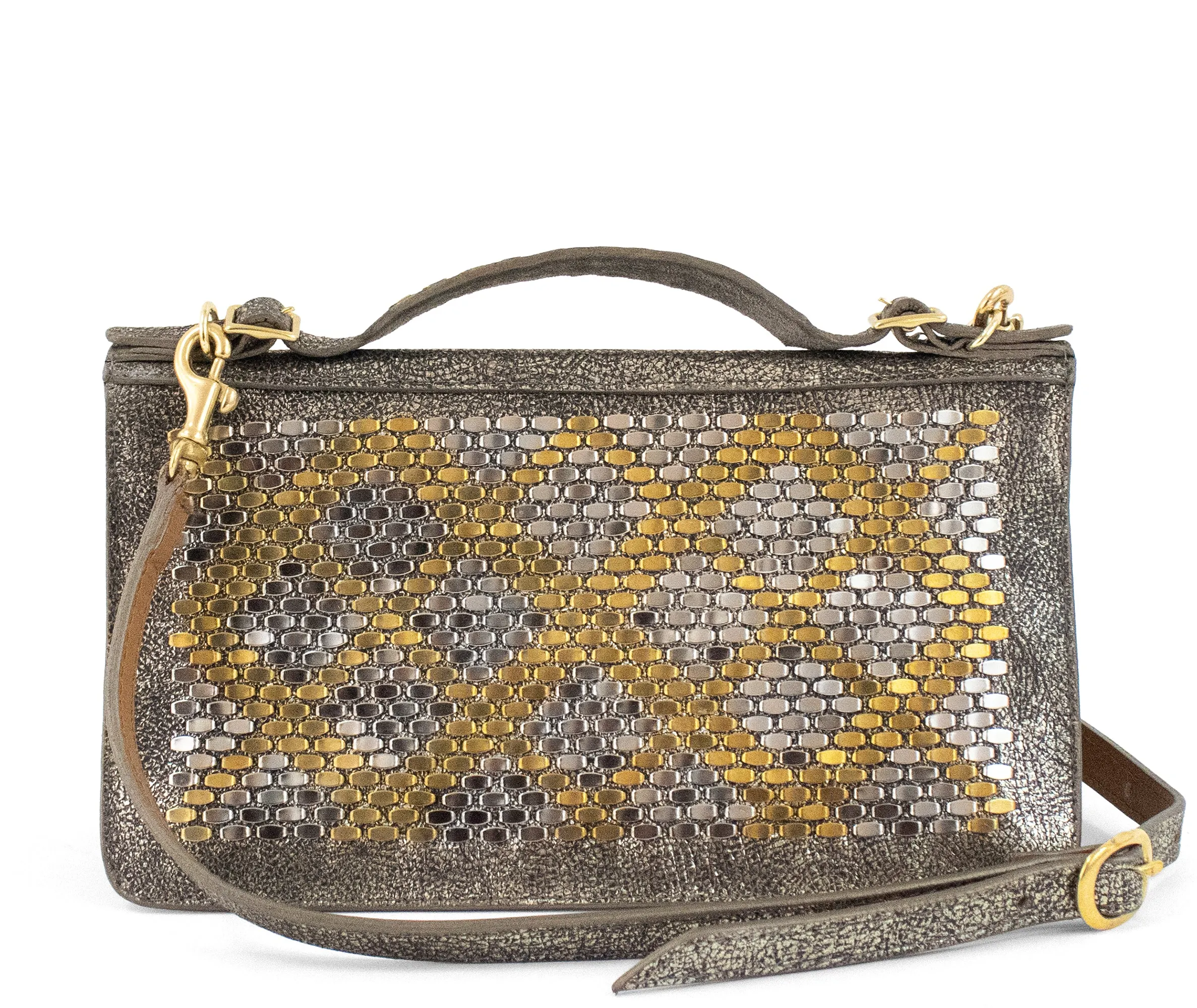 Zena Snake Clutch- Messenger