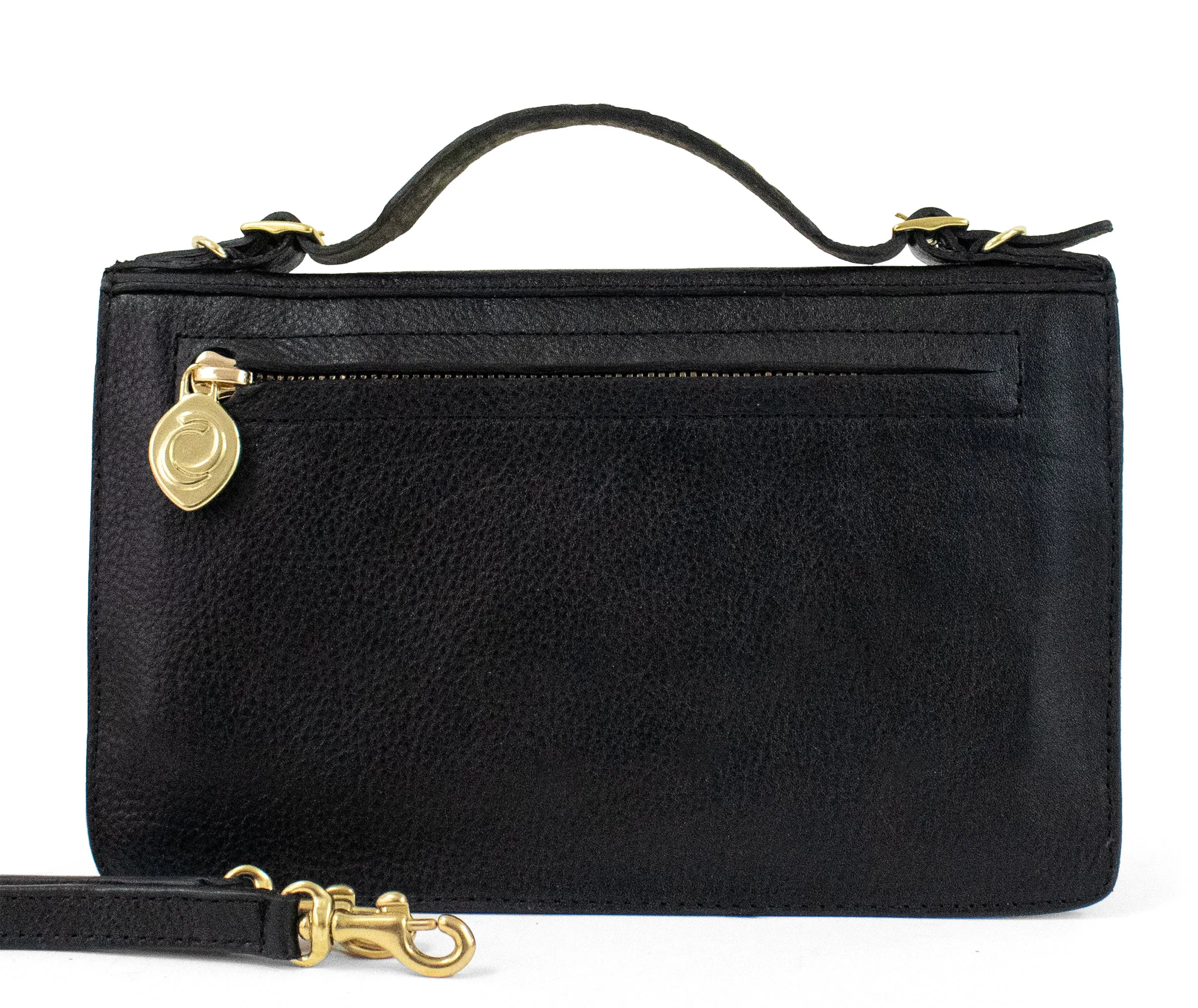 Zena Snake Clutch- Messenger