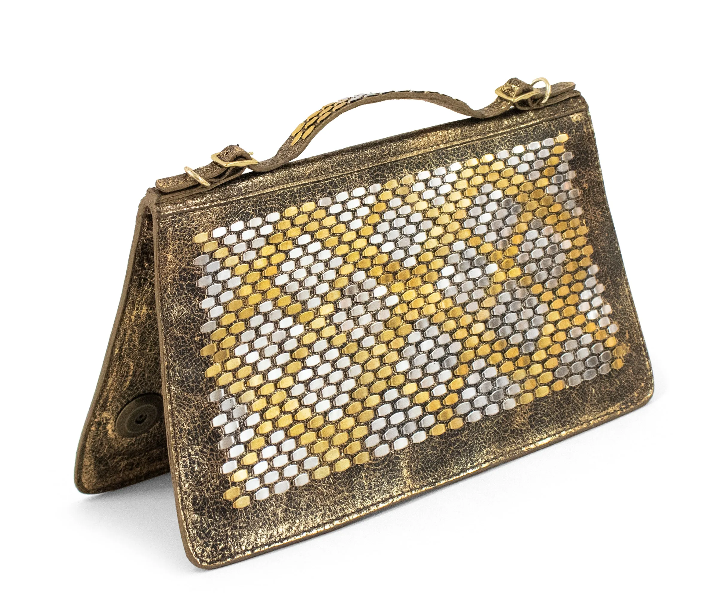 Zena Snake Clutch- Messenger