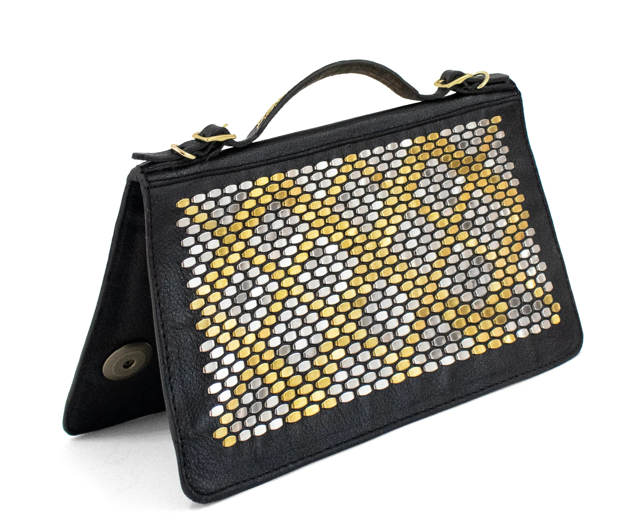 Zena Snake Clutch- Messenger