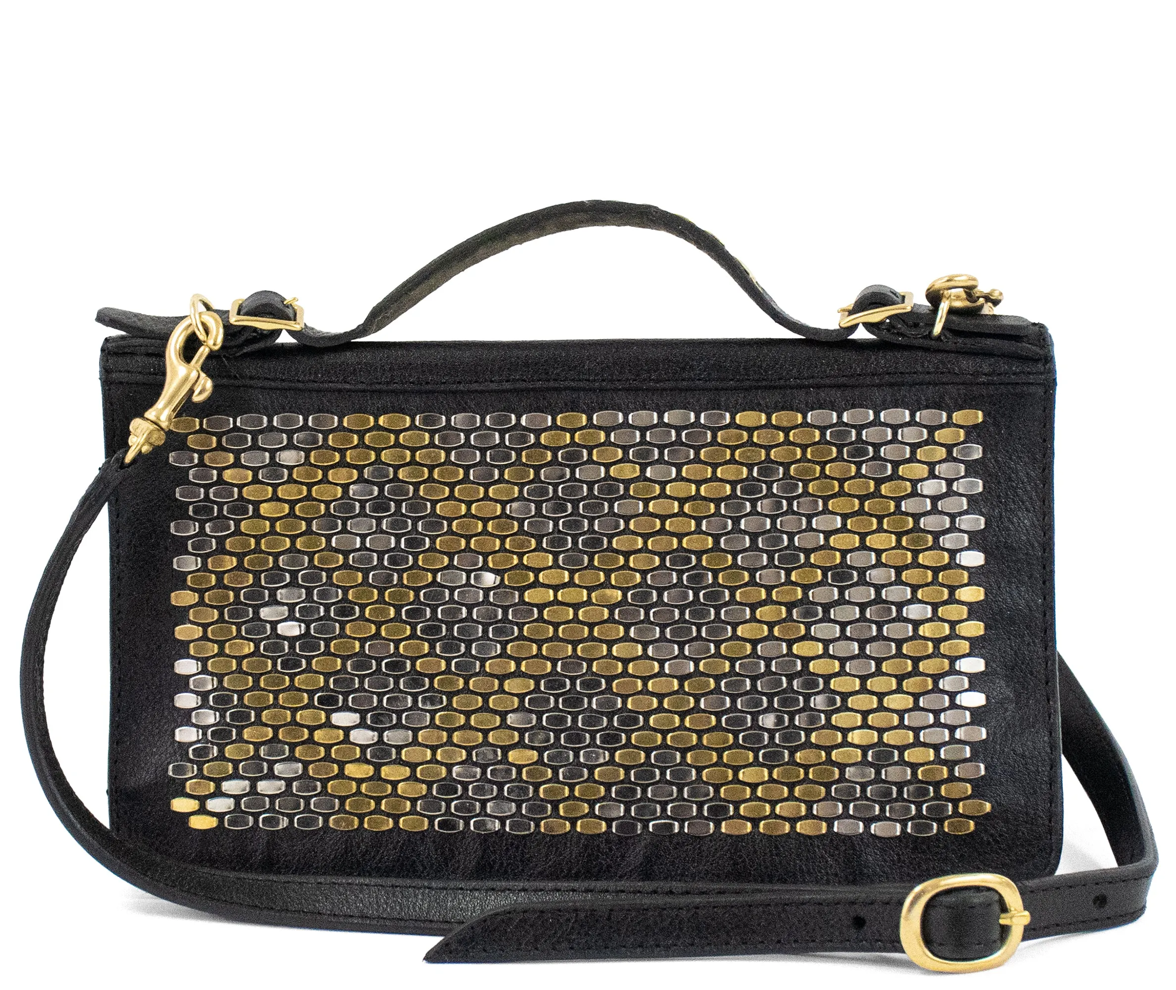 Zena Snake Clutch- Messenger