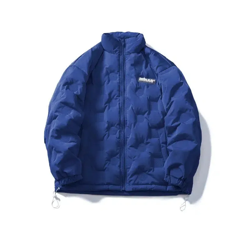 Zip Up Puffer Velvet