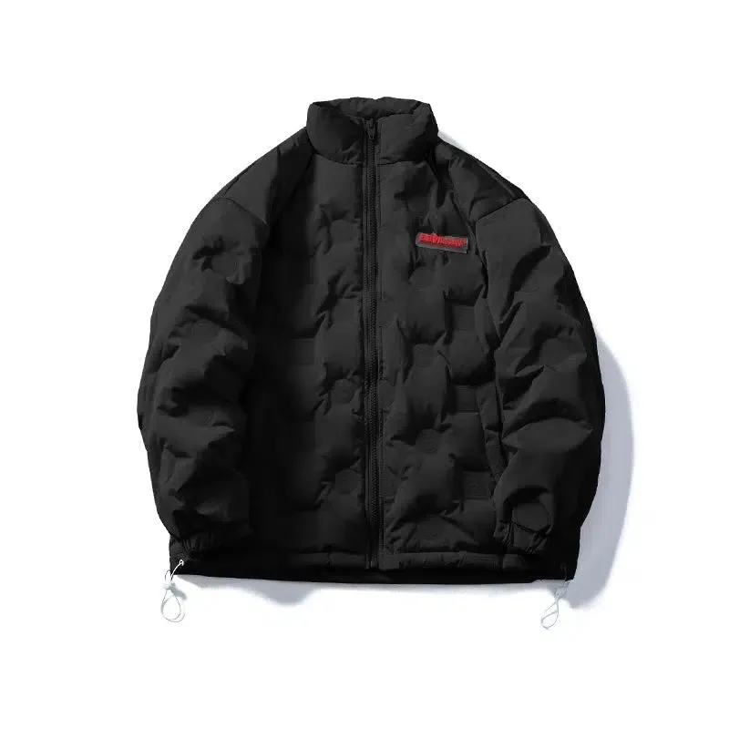 Zip Up Puffer Velvet